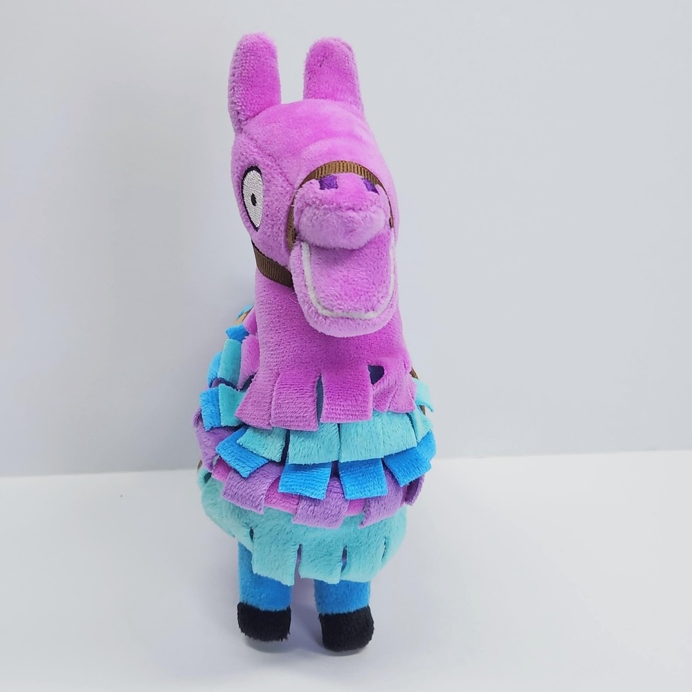 Russ Fortnite Loot Llama Plush Small Stuffed Toy Purple Blue Jazwares 2018 Cute - Picture 6 of 11